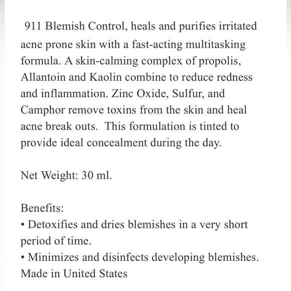 SHIRA 911 Blemish Control - Picture 3 of 7